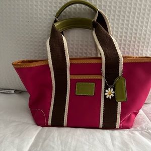 Hot Pink Coach Poppy Bag
